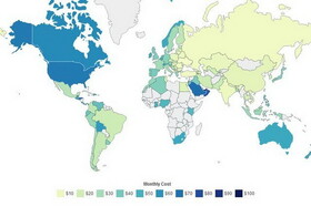 گران‌ترین و ارزان‌ترین اینترنت جهان در کدام کشورهاست؟