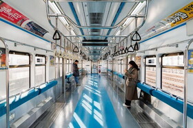 اقدام عجیب حذف صندلی قطارهای مترو برای جا شدن مسافران بیشتر