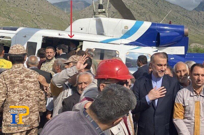 آخرین تصویر شهید رئیسی داخل بالگرد لحظاتی قبل از حادثه
